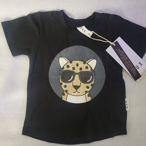 Huxaby Organic Cheetah Tee Size 3-6 months‎